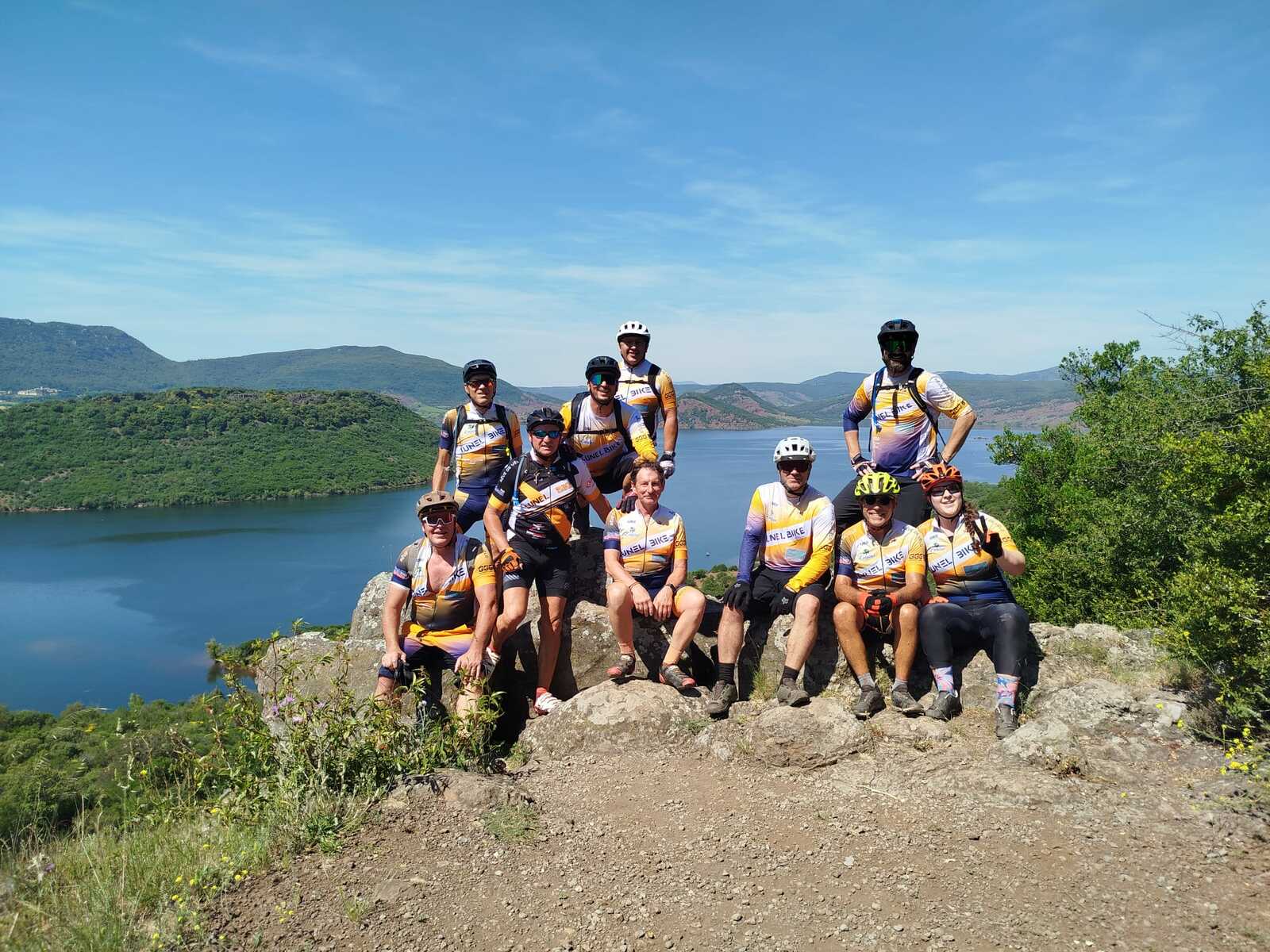 Sortie VTT au Salagou