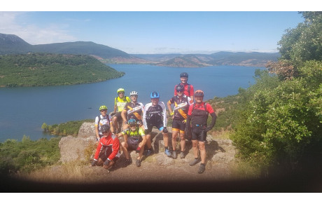 Lac du Salagou 18 juin 2020- section VTT